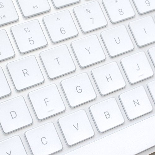 ProElife Ultra Thin Silicone Keyboard Protector Cover Skin for Apple Magic Keyboard & Magic Keyboard 2 (U.S Version, Model: MLA22L/A-A1644, Without Numeric Keypad) (Transparent) - Image 5