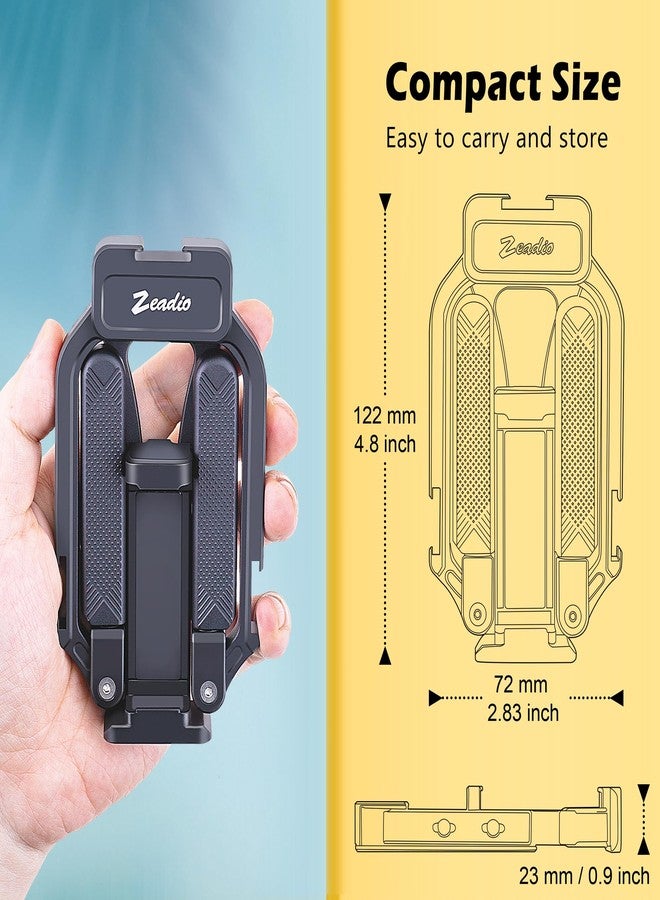 zeadio Smartphone Stabilizer Grip Aluminum Alloy Foldable Phone Video Rig - Image 5