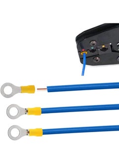 KISTENMACHER Kistenmacher Pre-Insulated Crimp Terminals Ring Type (100 Pcs) (2.5-6) (BLUE)  - Image 2