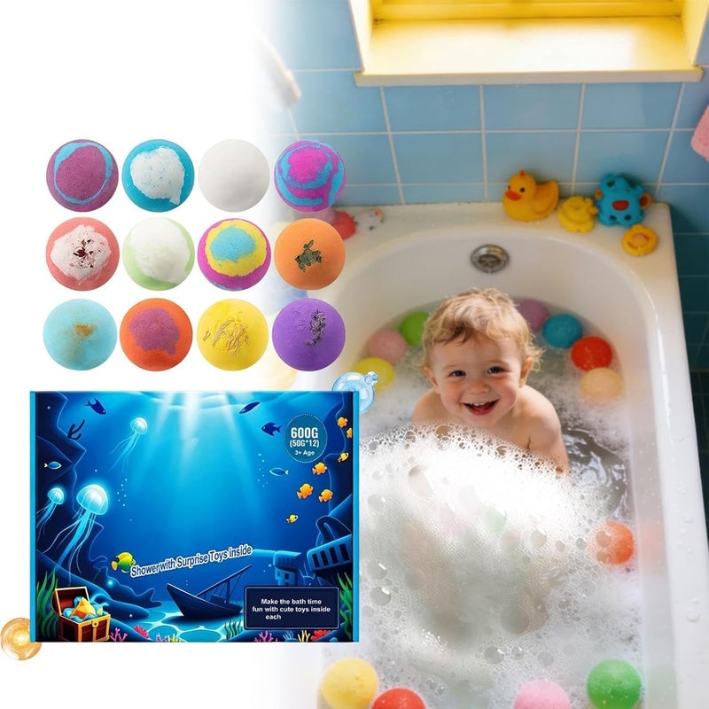 Bulle de Douche | Cadeau Doux de Fête Avec Jouet Surprise Intérieur | Mousse de Bain Relaxante et Pétillante - pour Garçons Filles Ados Femmes Mères Fête Anniversaire Hôtel Salle de - Image 3