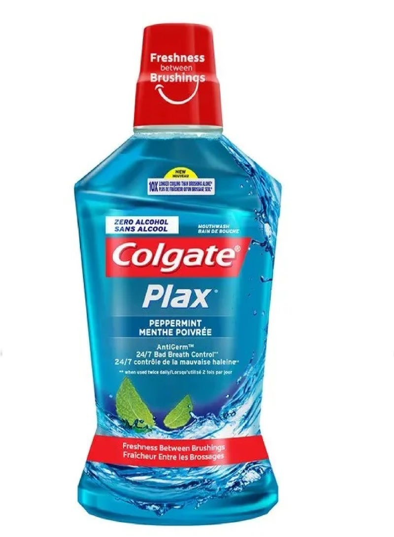 COLGATE PLAX M/W PEPPERMINT 500ML