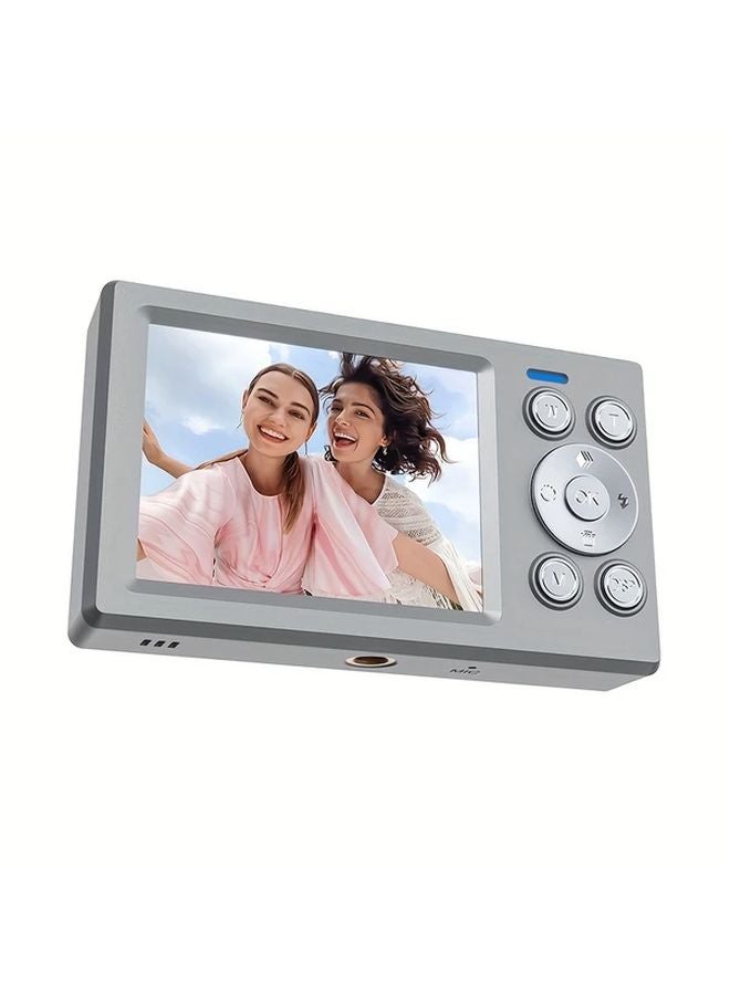 Gray Digital Camera 5MP 1080P 16X Zoom Dual Camera Autofocus Portable Travel Gift - Image 1