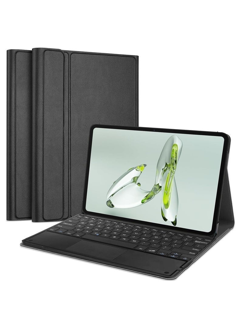 MUNTAQI Keyboard Case for OnePlus Pad 2023 (11.61 Inch Only) | Touch Trackpad, Slim Lightweight Design | Magnetically Detachable Wireless Bluetooth Keyboard | Compatible Keyboard for OnePlus 11.6-inch Tablet - Image 1