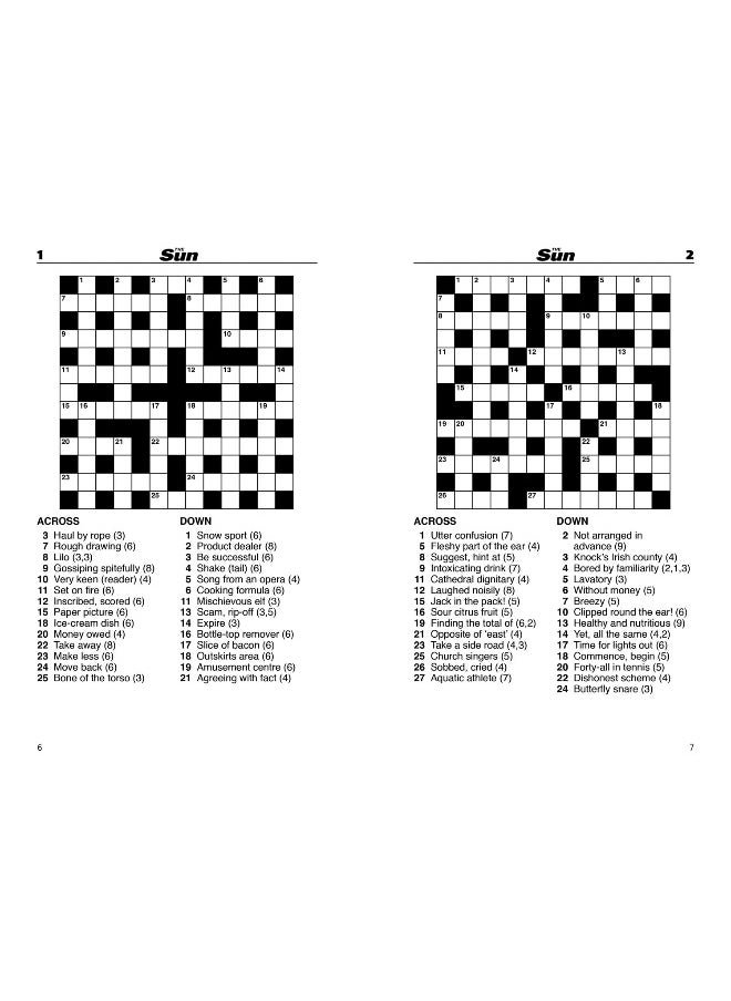 The Sun Quick Crossword Book 9: 200 fun crosswords from Britain’s favourite newspaper  - Image 3
