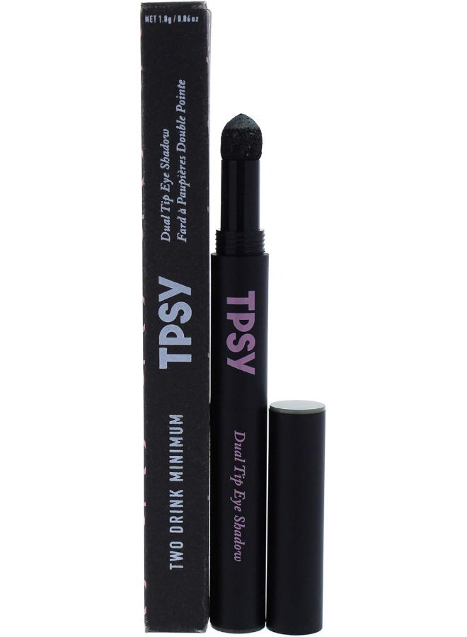 Tpsy Two Drink Minimum Dual Tip Eyeshadow - Unbothered And Bothered For Women 0.06 Oz Eyeshadow - Image 1