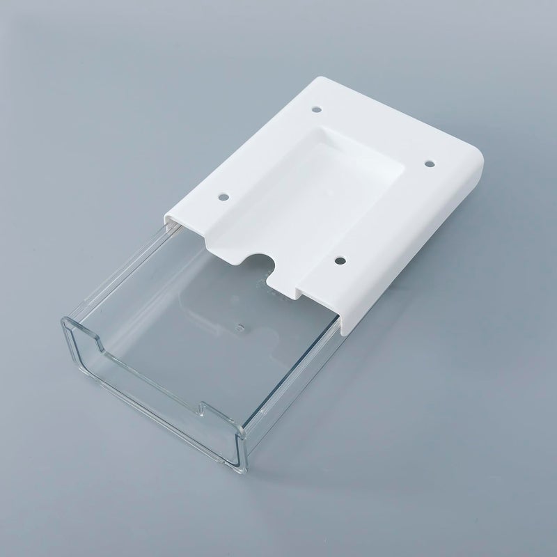 Kuber Industries Kuber Industries Bottom Layer Large Drawer Storage BoxPlastic Cabinet Box For StorageWhite  - Image 2