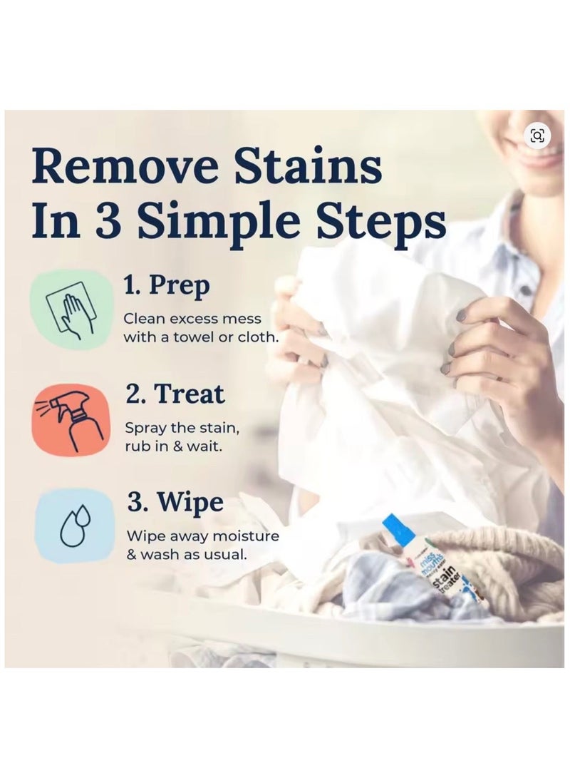 Stain Remover Spray Portable Stain Treater For Laundry Fabric Oil Remover Clothing Stain Remover For Clothes Stain Treater spray - Image 3