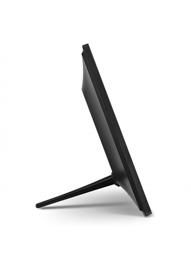 Aluratek (AWDMPF110F) 10" Hi-Res WIFI Digital Photo Frame w/ Touchscreen IPS LCD Display & 8GB Memory (1024 x 600 Resolution), Photo/Music/Video Support, Wall Mountable, Black - Image 4