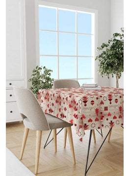 Cango Home New Year Merry Christmas Digital Printed Tablecloth  - Image 2