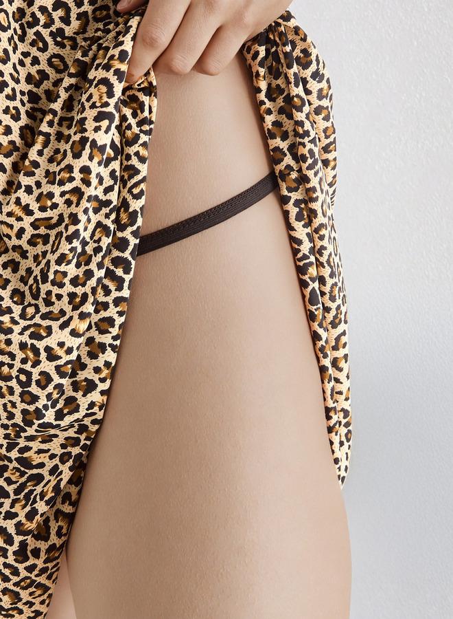 Splash FAV Animal Print Night Dress with Thongs - Image 3