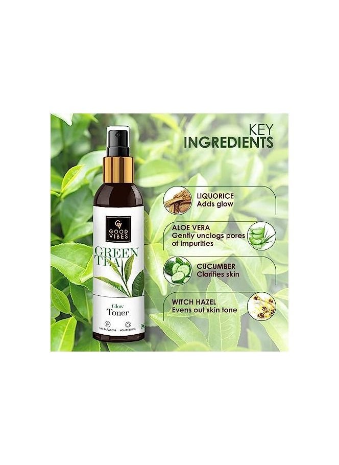 Good Vibes Good Vibes Green Tea Glow Toner 120 ml  - Image 4