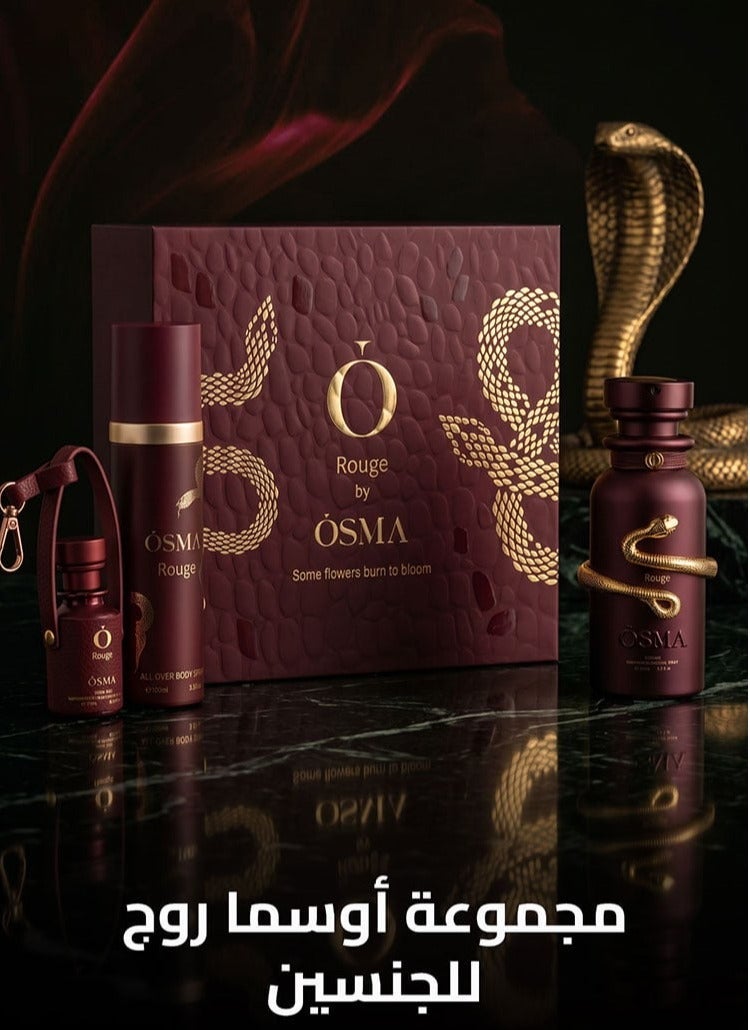 Osma Rouge Package Fiery warmth and rose allure in a complete ritual - Image 2