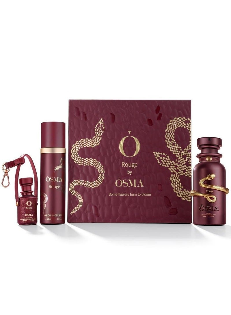 Osma Rouge Package Fiery warmth and rose allure in a complete ritual - Image 1