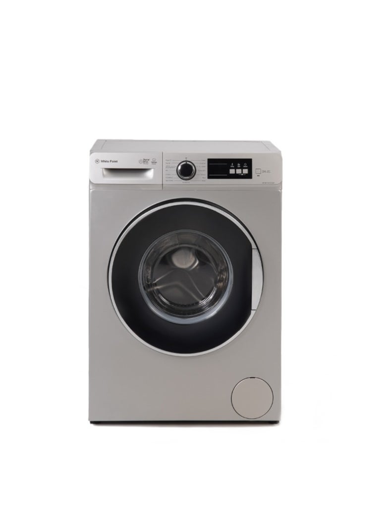 White Point - White Point Front Load Inverter Washing Machine, 8 Kg, Silver - WPW81015DSWS - Image 1