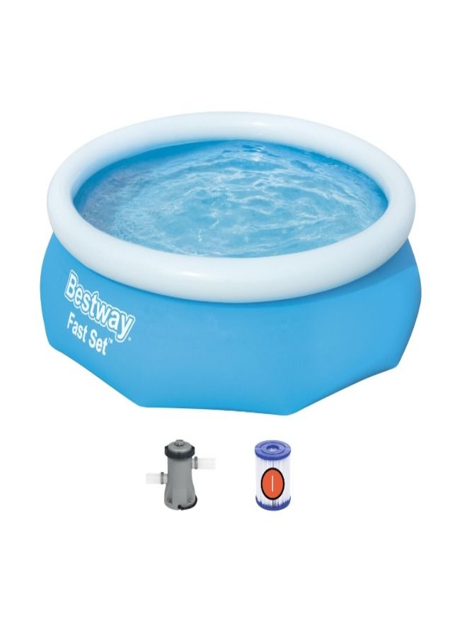 بست واي بيست واي طقم حمام سباحة سريع + مضخة فلتر 305 × 76 سم 26-57270 - Image 5