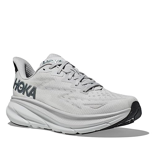Hoka Men's Clifton 9 Sneaker, Nimbus Cloud/Steel Wool, 13 - Image 1