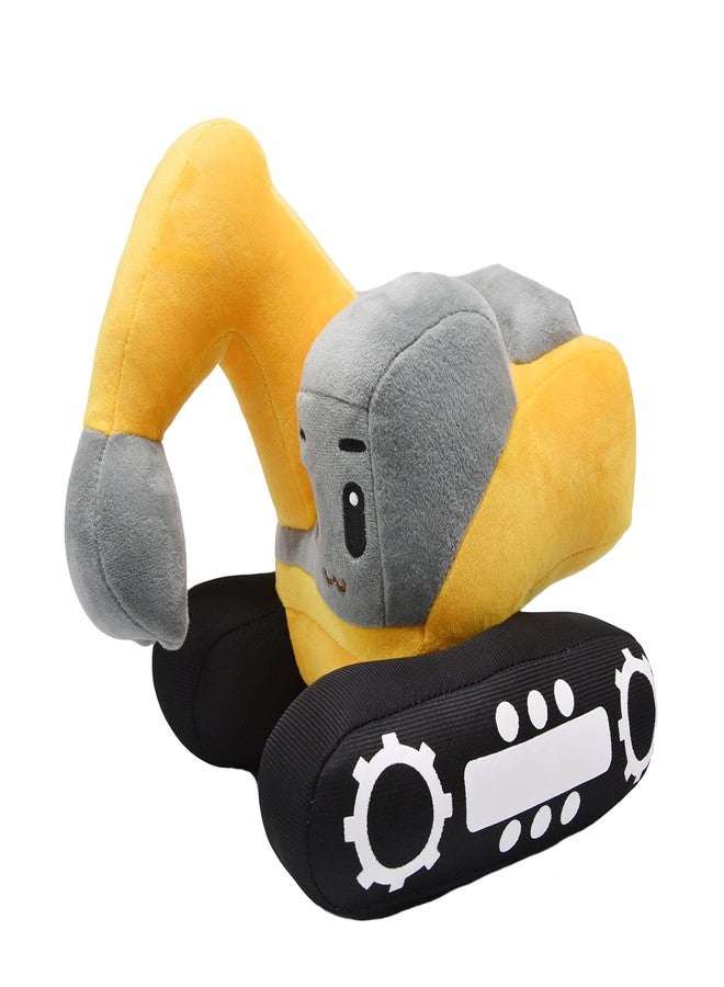 YONLIT Soft Excavator Stuffed Construction Toy Super Cute Plush Digger Trucks Excellent Gifts for Kids or Birthday Party 11 Inches - Image 1