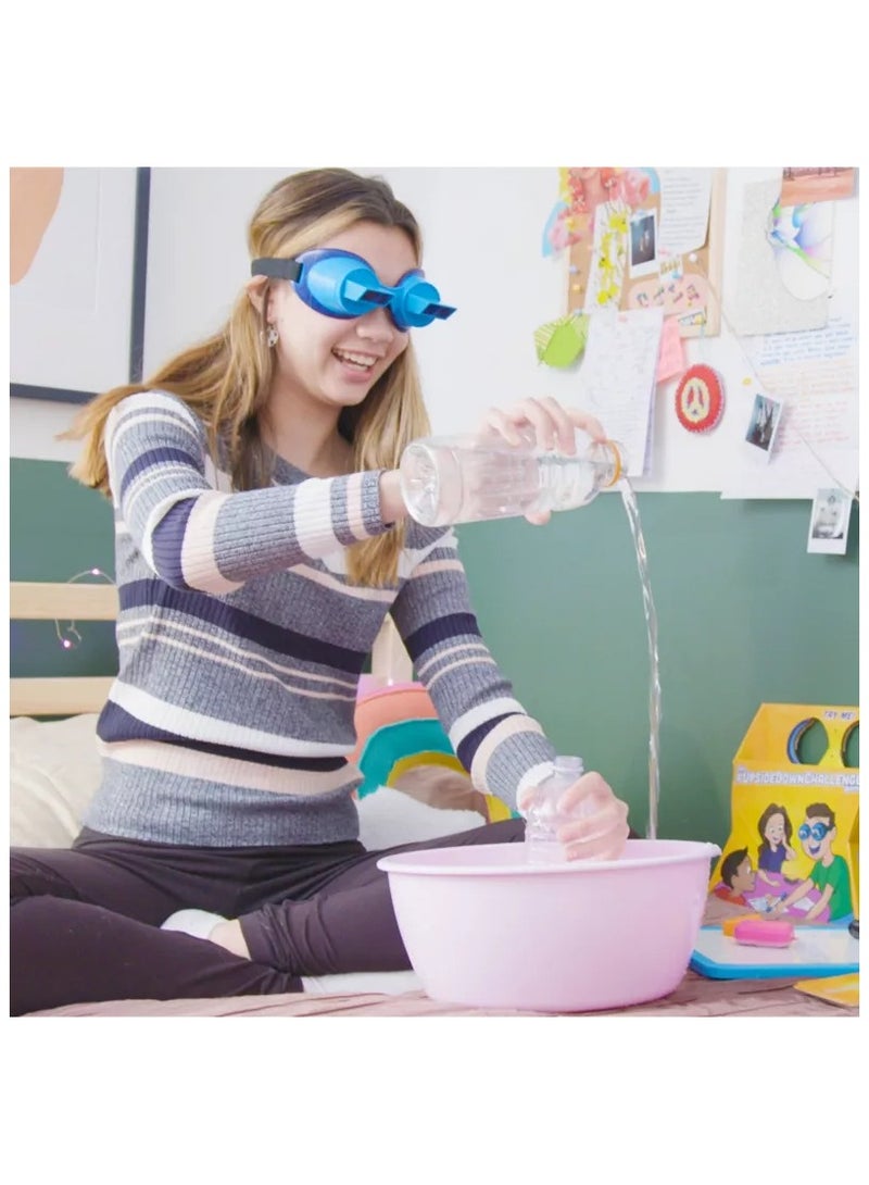 Vango UpsideDownChallenge Game for Family & Kids - Complete Fun Challenges with Upside Down Goggles - Image 4