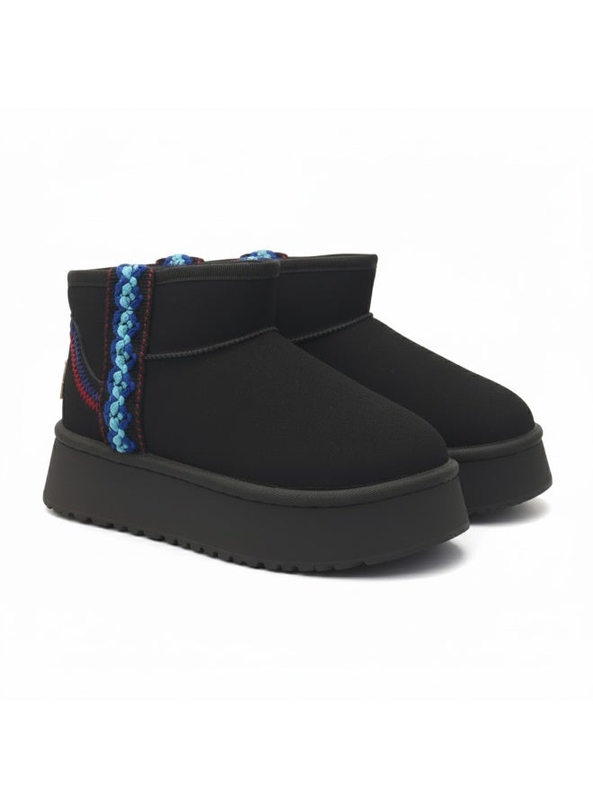 Comfortable and stylish women's lined winter boots - available in various sizes and colors - Image 5
