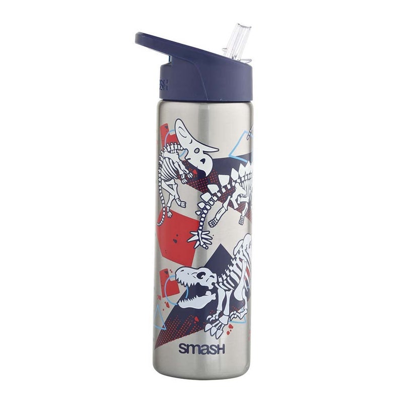 Smash Stainless Steel Color Change Water Bottle 253 fl oz  Dinosaur