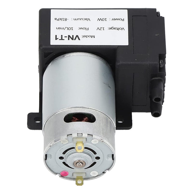 Mini Vacuum Pump High Suction Power 81KPa Quiet Usage Compact Portable Electric Pump for DIY Industrial Home Use (DC12V) - Image 2