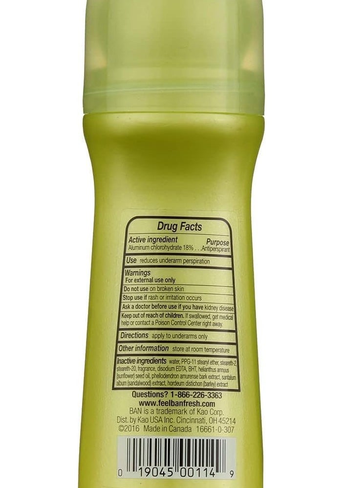 Ban Regular Roll-On Antiperspirant Deodorant 3.5 Ounce (103ml) - 3 Pack - Image 2