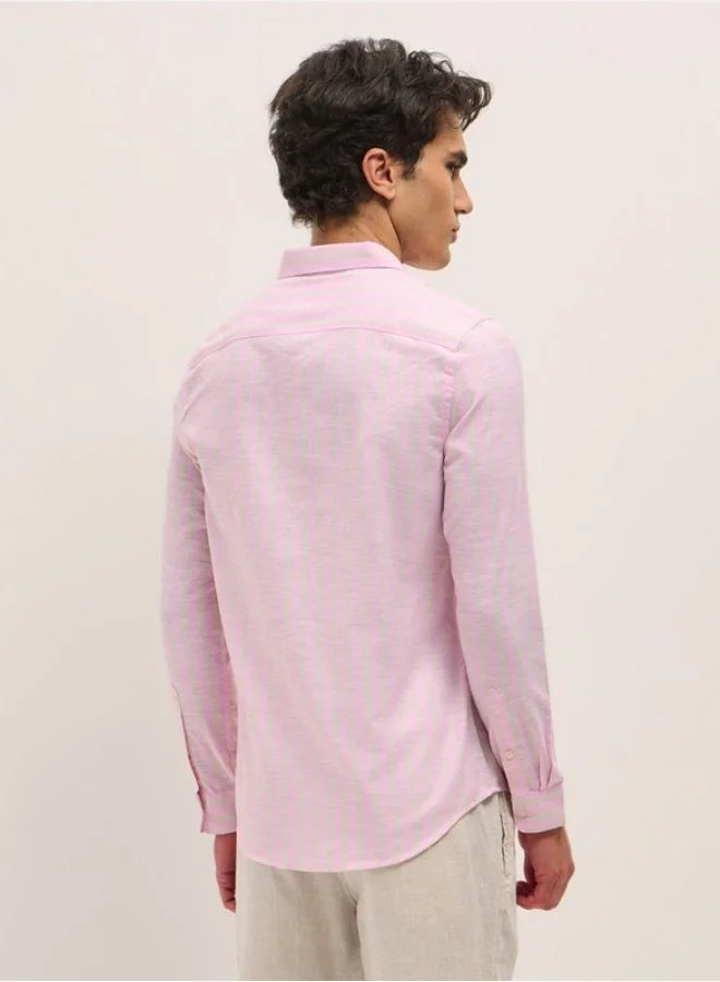 THE BEAR HOUSE  Men's Shirt for Casual and Formal Wear | Classic Button-Down Style for Office, Daily Use, Travel, Events & All-Season Outfits | Versatile & Stylish Wardrobe Essential for Every Occasion for Men | Best Price UAE