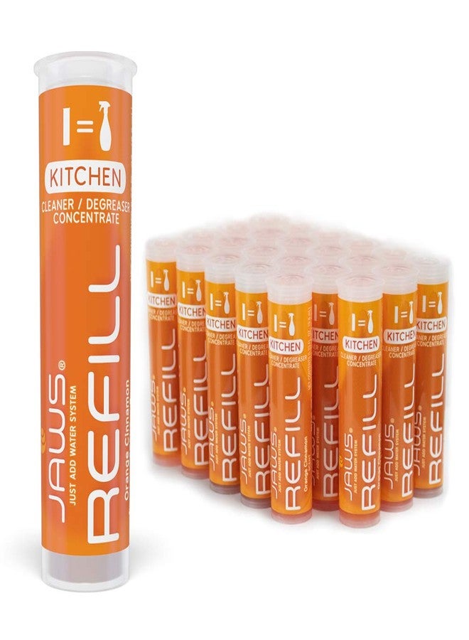 JAWS Kitchen Cleaner Refill Pods. Box of 24. Refillable Cleaning Supplies. - Image 1