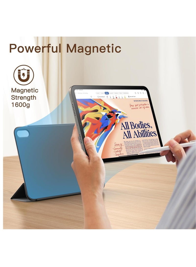 جي تيك حافظة مغناطيسية لجهاز ايباد ميني 6 غطاء ذكي نحيف باللون الأسود - Image 3