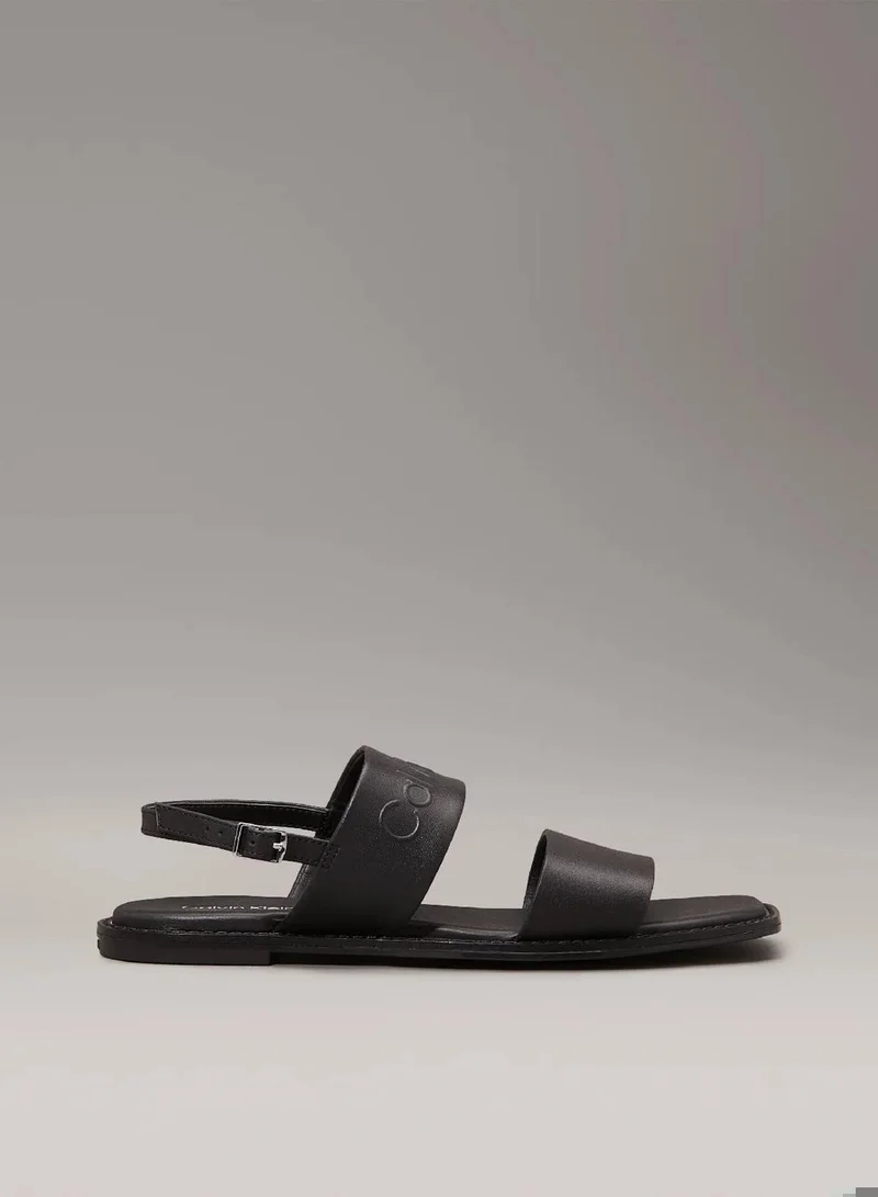CALVIN KLEIN Leather Sandals
