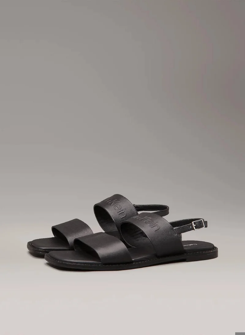 CALVIN KLEIN Leather Sandals
