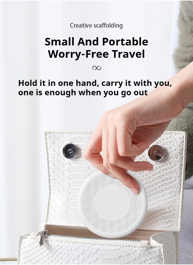 Portable 60w Data Cable Adapter 6 In 1 Set Portable Digital Accessories Data Cable Folding Set Suitable For Apple Android Type-C Universal Version Fast Charging Data Cable White