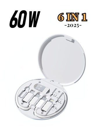6 in 1 - White