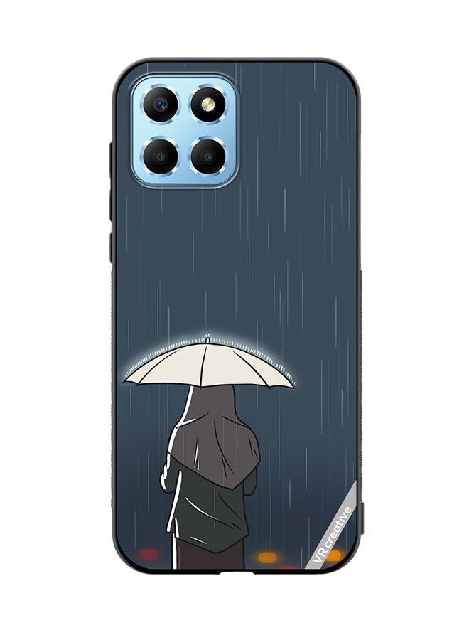 VR CREATIVE Protective Case Cover For Honor X8 5G Rainy Days Design Multicolour - Image 1