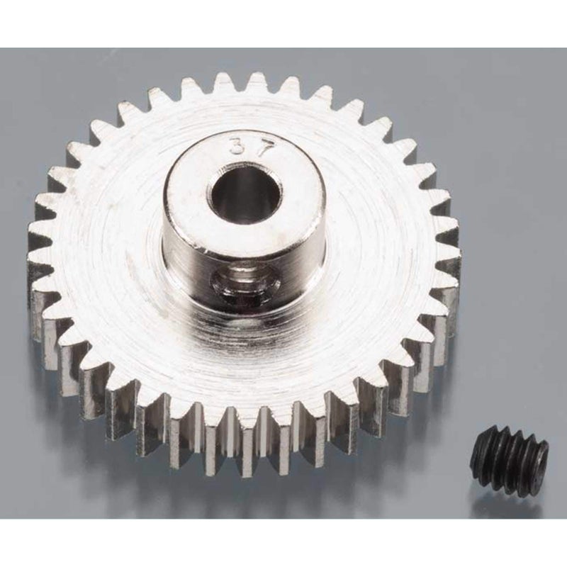 Robinson Racing 1037 Hard Nickel Plated Steel Motor Pinion Gear 18 Bore 48 Pitch 37 Tooth - Image 3