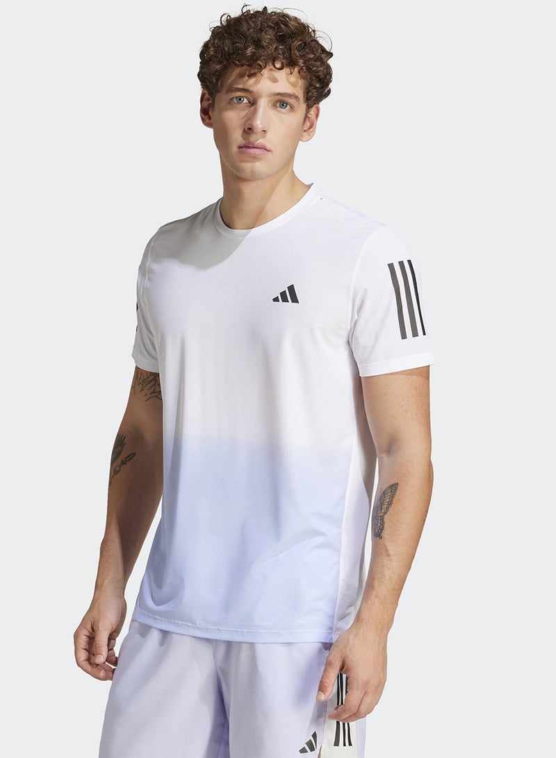 Adidas Own The Run Climacool Colorblock T-Shirt - Image 1