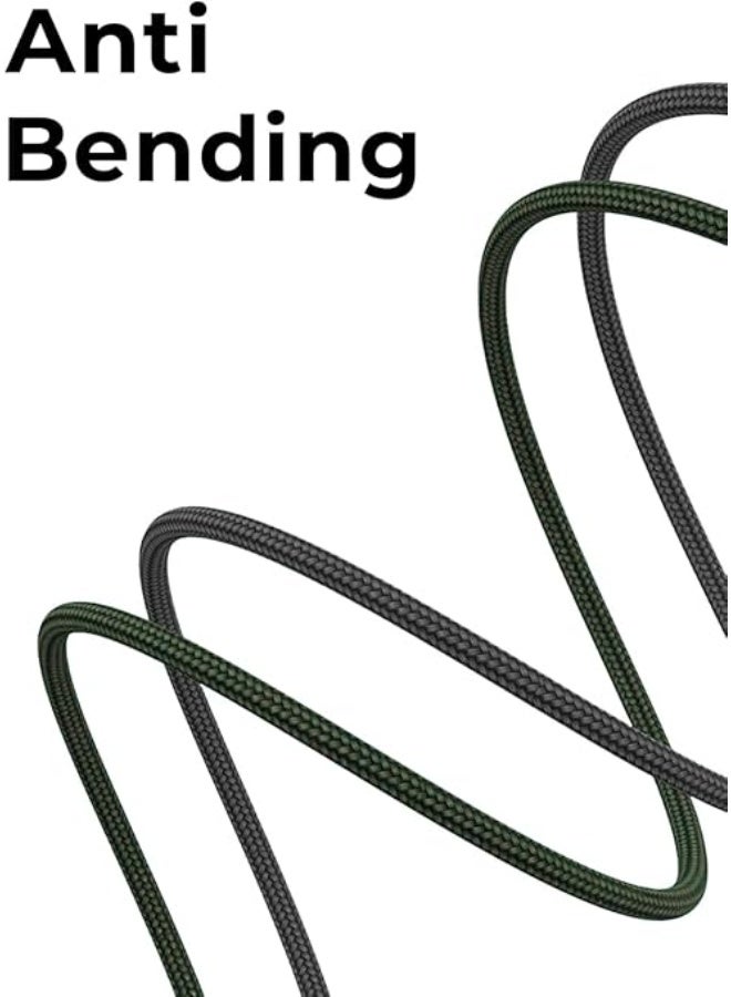 glassology Braided Cable 30W USB to Type C 1m Fast Charging, Durable Design, Compatible with iPhone 8–17 Series  Windows And MacBook Pro, MacBook Air, iPad Pro, Samsung Galaxy S23/22/Z Fold/Z Flip, Google Pixel 7/6A,PS5 - Image 5