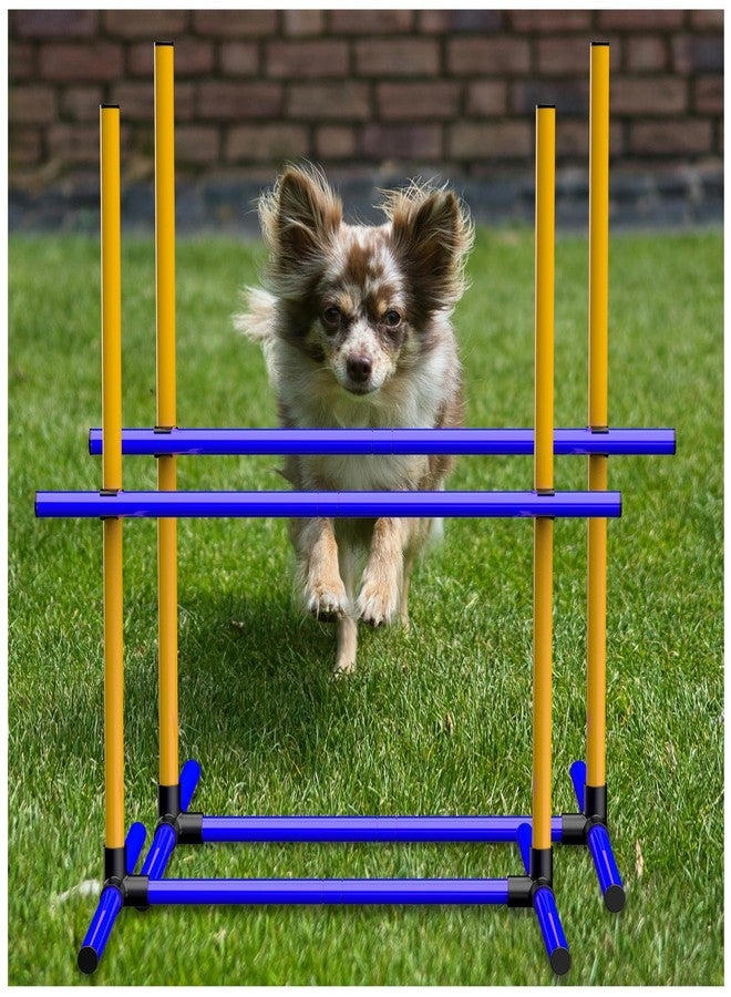 MAICOBI Dog Agility Course Backyard Set 2-Piece Agility Training Equipment with Jump Bar,– Indoor/Outdoor Dog Obstacle Course & Exercise Playset (2) - Image 1