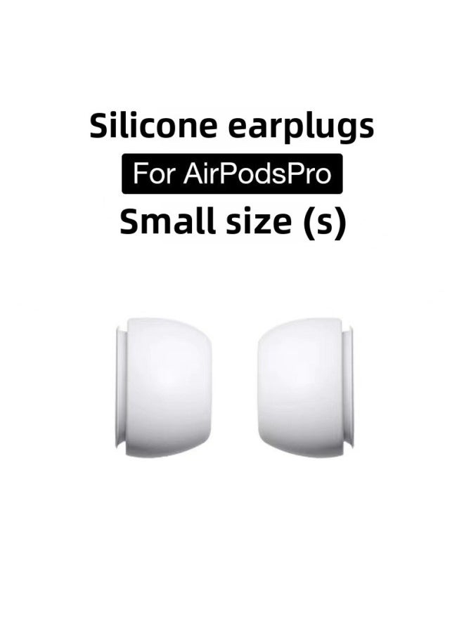 Generic - Silicone Ear Caps For Airpods Pro 2 Wireless Bluetooth Earphone Capsule Replacement Case Suitable For 3rd Generation For Apple-Specifications:small Size S-code Pair Of 2 - Image 1