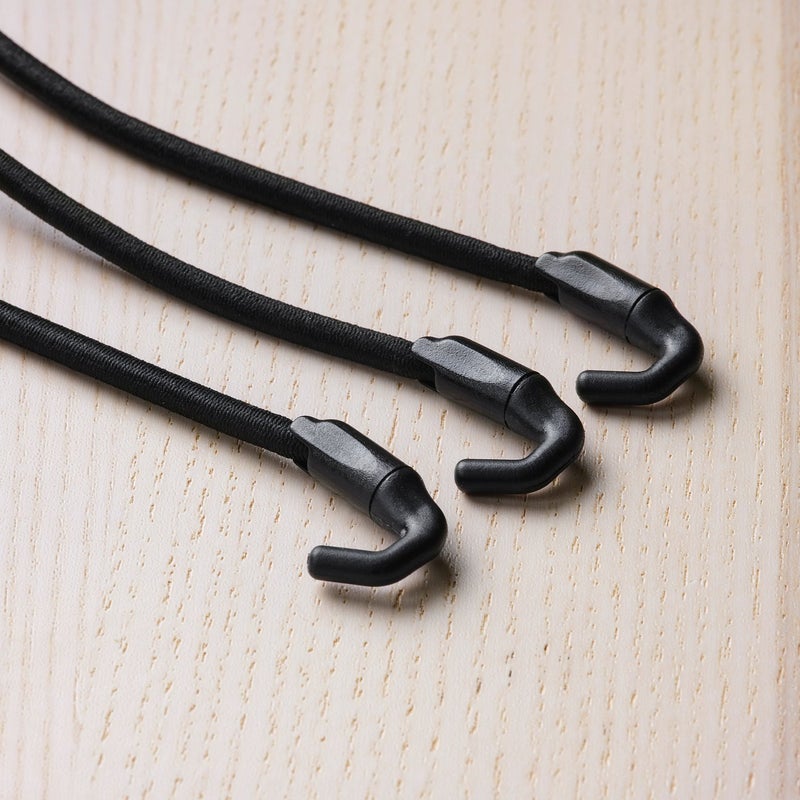 Skadis Pegboard Elastic Cords, Black, 3 Pack - Image 3