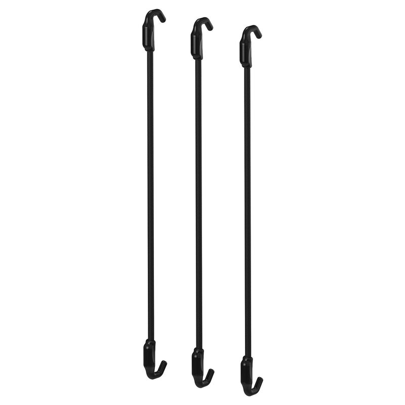 Skadis Pegboard Elastic Cords, Black, 3 Pack - Image 1
