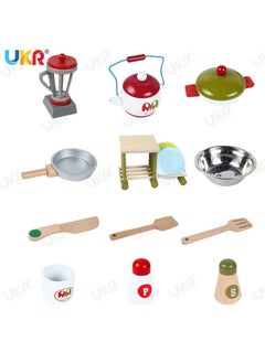 UKR Wooden Red European Kitchen Toy Set – Fun Pretend Play Kitchen for Kids | Imaginative Role-Playing Cooking Toy for Toddlers & Preschoolers - pzsku/Z4A37C4556C4826D4646DZ/45/_/1655561350/1f5a705a-2892-4707-8227-0b1010a3d3a5