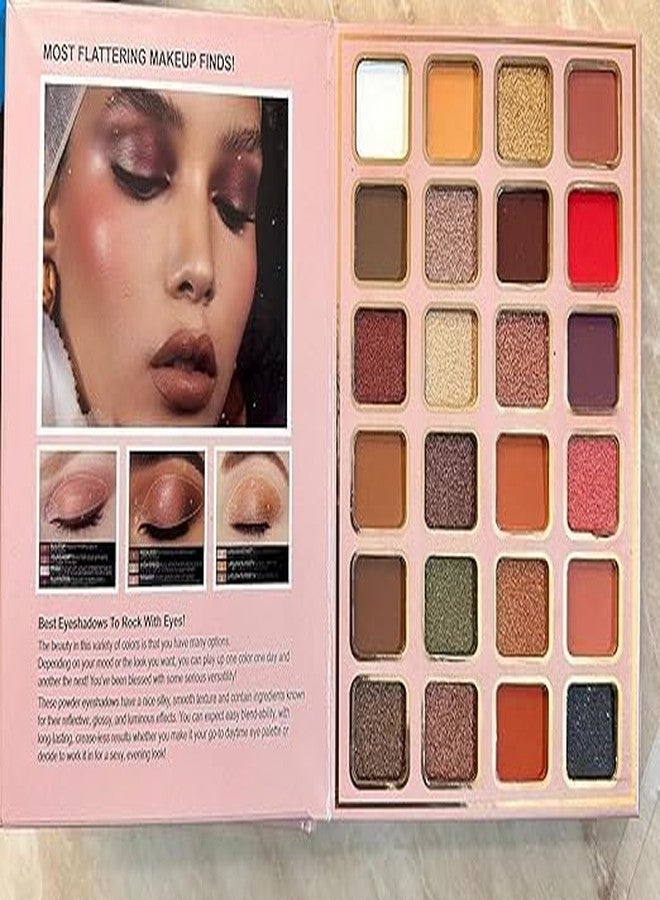 كيو آي بست مجموعة مكياج كيو بيست ٥ في ١ قابلة للطي على شكل كتاب | محمولة وتدوم طويلاً | كونتور، أحمر خدود، إضاءة، ظلال عيون، مناسبة لألوان بشرة متعددة وإطلالات مكياج متنوعة، كل ذلك في كتاب مكياج واحد (موضة) - Image 4