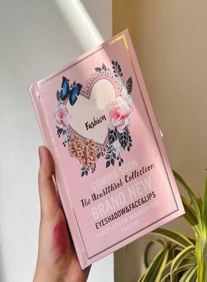 كيو آي بست مجموعة مكياج كيو بيست ٥ في ١ قابلة للطي على شكل كتاب | محمولة وتدوم طويلاً | كونتور، أحمر خدود، إضاءة، ظلال عيون، مناسبة لألوان بشرة متعددة وإطلالات مكياج متنوعة، كل ذلك في كتاب مكياج واحد (موضة) - Image 1