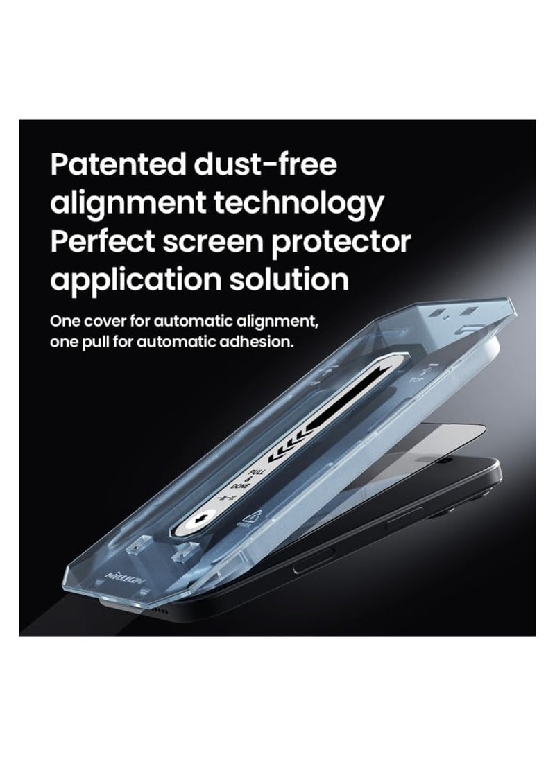 Nillkin Amazing Full Coverage Cp plus Pro Anti Explosion Tempered Glass Screen Protector 2.5D Fits Apple iPhone 16 Pro 0.25mm - Black - Image 4