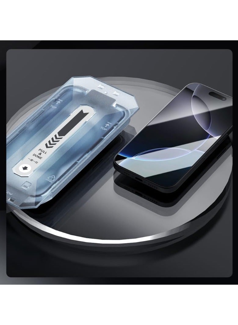 Nillkin Amazing Full Coverage Cp plus Pro Anti Explosion Tempered Glass Screen Protector 2.5D Fits Apple iPhone 16 Pro 0.25mm - Black - Image 5