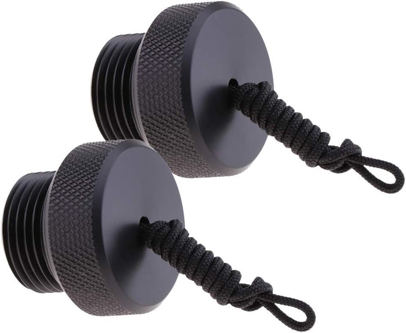 LEIPUPA 2Pcs Threaded plug cap Scuba Tank Valve End Cap (ID. 0.6 inch) Accessory Part - Image 5