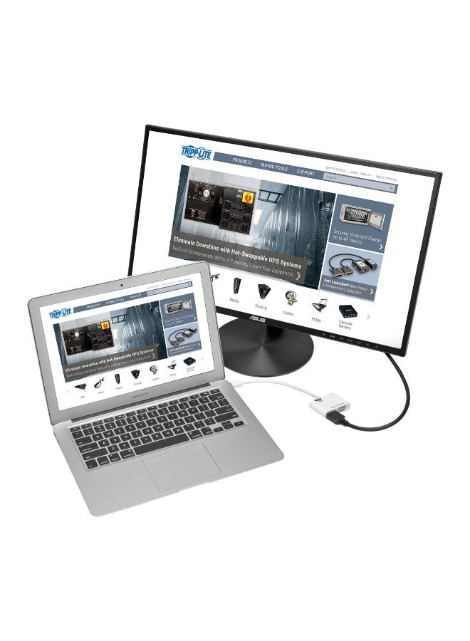 تريب لايت محول تريب لايت P137-06N-HV-V2W من Mini DisplayPort 1.2 إلى HDMI وVGA بدقة 4K - Image 3