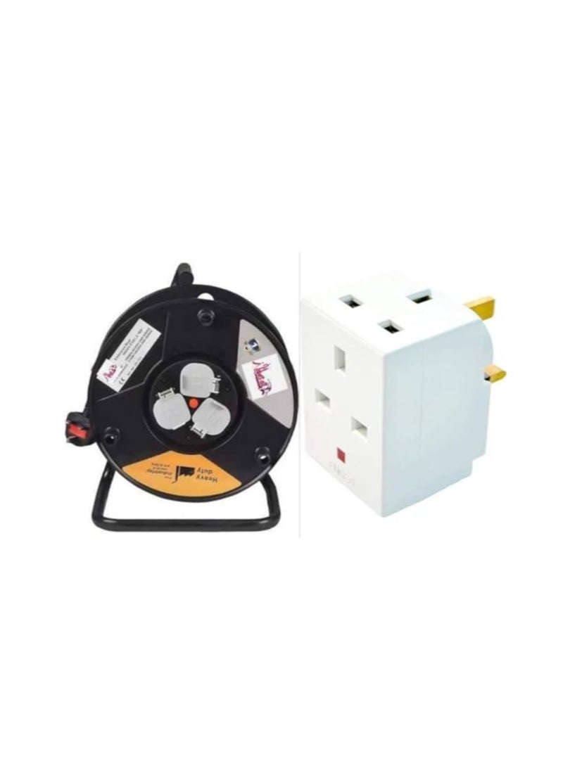 ABBASALI Heavy Duty Extension Reel & Easy To Handle - Image 1