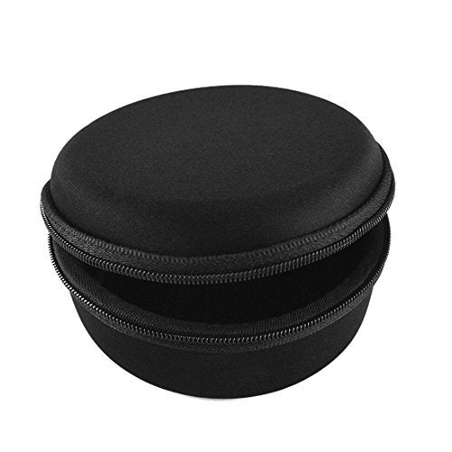 Geekria Shield Headphones Case Compatible with Koss Porta Pro PP, Sony Xperia Ear Duo True, Replacement Hard Shell Travel Carrying Bag (Black) - Image 2